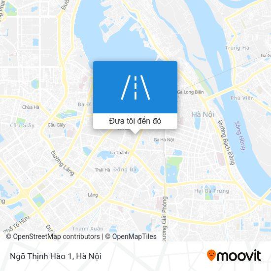 Bản đồ tuyến xe buýt gần Ngõ Thịnh Hào 1